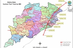 Track of Very Severe Cyclonic Storm Fani Track of Very Severe Cyclonic Storm Fani
