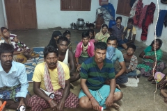 People taken shelter at Balarampur MCS Rajangar block-Kendrapada