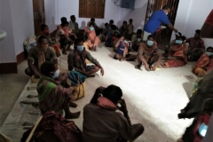 People taken shelter in shelter- Bhadrak district