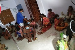 People taken shelter in shelter- Bhadrak district