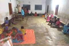 People taken shelter in shelter- Bhadrak district