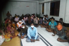 People taken shelter in shelter -Jagatsinghpu