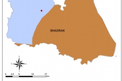 Multihazard map of Bhadrak district