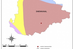 Multihazard map of Dhenkanal district