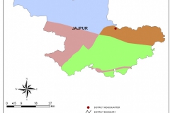 Multihazard map of Jajpur district