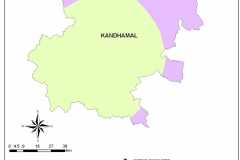Multihazard map of Kandhamal district