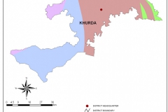 Multihazard map of Khurda district