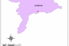 Multihazard map of Subarnapur district