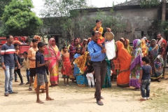 Evacuation at chanakana, Kujang of Jagatsinghpur dist